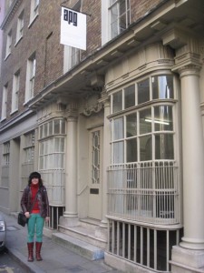 Jill Randall at Raven Row Nov 2012